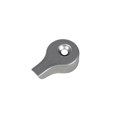 Model T Glass Cap, Plain Steel
