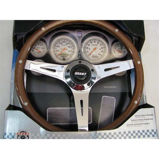 Garage Sale - Collector's Edition Mahogany Wood Grip Steering Wheel