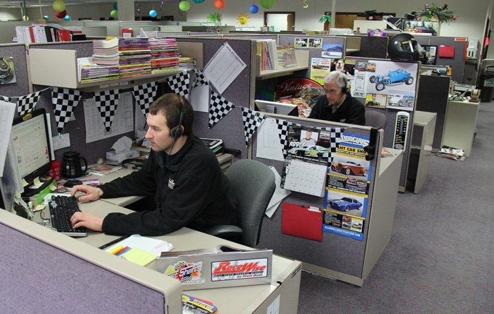 Knowledgeable Race and Street Rod Tech Staff
