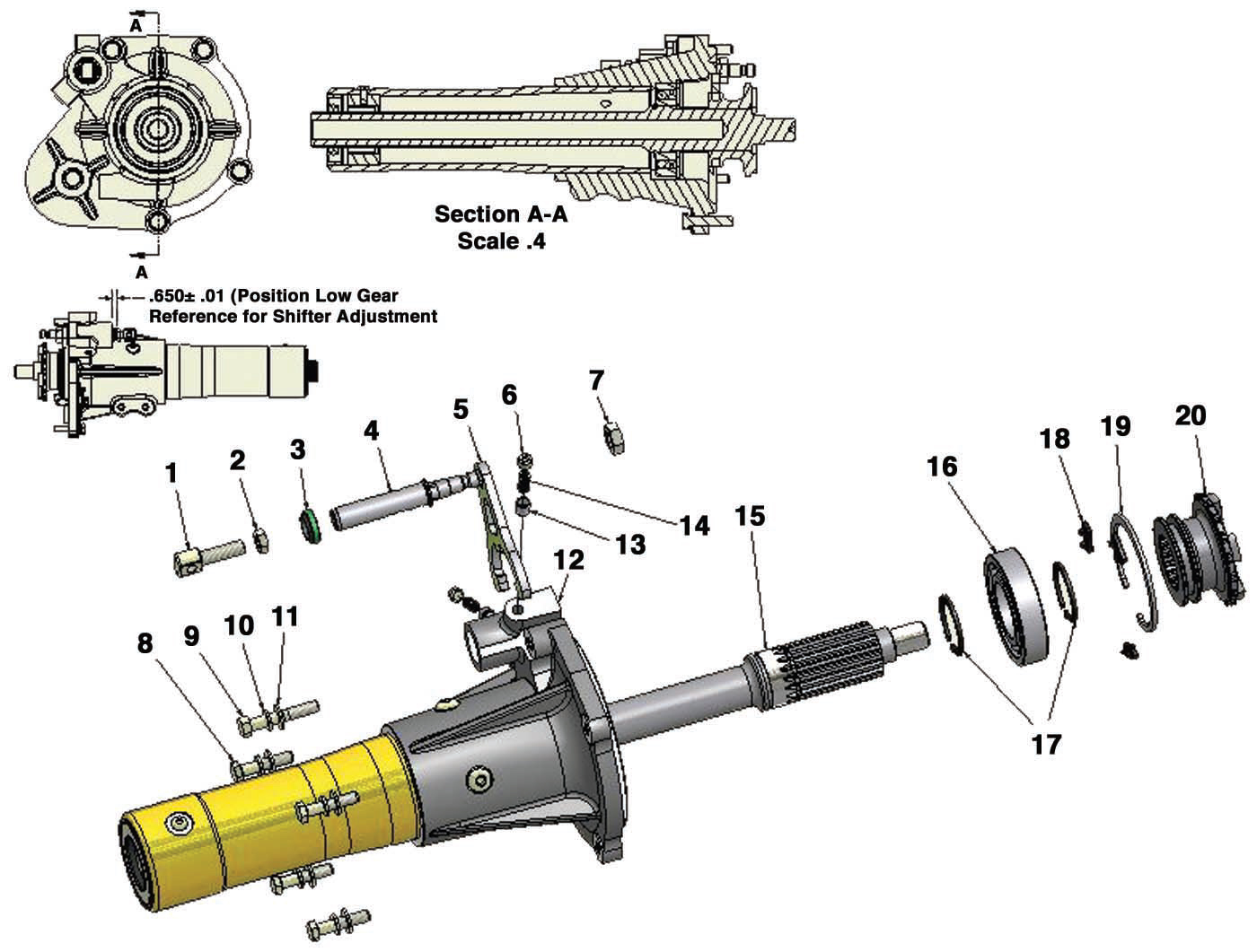 Bert 1300 Late Model Transmission
