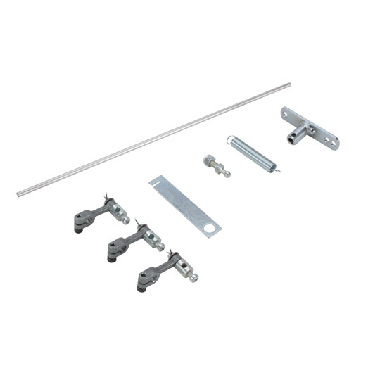 Edelbrock 1034 94 Carb Throttle Linkage Rod Kit, Triple Carb, Standard