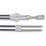 Lokar EC-80FUTB Emergency Brake Cables - Black Housing
