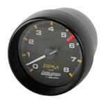 Black Auto Meter 3-3/4