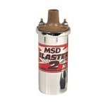MSD Blaster Coil - Chrome W/ .8 Ohm Resistor