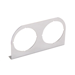Under Dash Mounting Panel 2-Hole Panel
