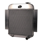 AFCO '42-'48 Chevy Aluminum Radiator Chevy Engine