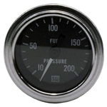 Stewart Warner Deluxe Fuel Pressure Gauge Mechanical