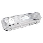 1965-up B/B Chevy Edelbrock Finned Aluminum Valve Covers