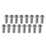 Hex Header Bolts (16 Pack) 3/8