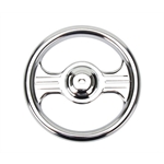 Pedal Car Parts Two-Spoke Steering Wheel