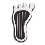 Chrome Barefoot Dimmer Switch Cover