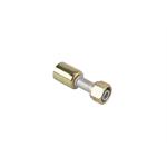 Straight #10 A/C Crimp Fitting