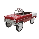 1955 Red & Beige Chevy Pedal Car