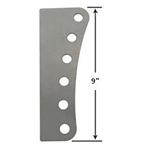 AFCO 6 Hole Steel Mounting Plate - 5/8