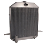 AFCO '39 Ford Dlx '40 Ford Car '40-'41 Ford Truck Aluminum Radiator Ford Engine