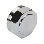 Undrilled Hex Radiator Cap Chrome