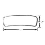 1935-1936 Ford Closed Car Windshield Frame Plain