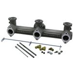 Offenhauser 235-261 Chevy Triple Carb Intake 1950-59