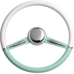 Two-Tone Wheel - Green & White