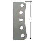 AFCO 5 Hole Steel Mounting Plate - 5/8