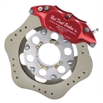 Scalloped Steel Rotor - 2 Bolt Mount
