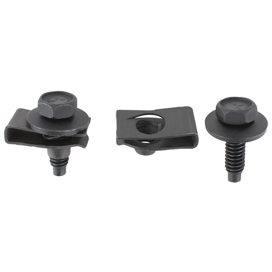 Speedway Race Car Body Bolt Kit, 10 Piece with Clips