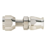 Nickel Straight AN10 Female A/C Hose End Fitting