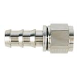 Nickel Straight AN10 Hose End Socketless Fitting