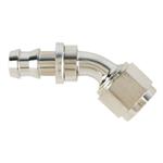 Nickel 45 AN8 Hose End Socketless Fitting