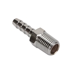 Straight Chrome Fitting 1/4