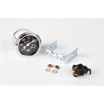 Stewart Warner Individual Boost Gauge Black Face