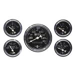 Stewart Warner Wings 5-Gauge Set Electric/Mechanical
