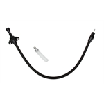 Lokar Midnight Series Stainless Trans Dipstick - C-4 Ford Case Style