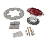 Inboard Titanium Brake Kit Non Vented Rotor HD - 4 Bolt Mount