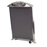 AFCO '33-'34 Ford Aluminum Radiator Chevy Engine