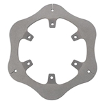 Micro/Mini/600 Titanium Rear Brake Rotor - 6 Bolt x 5.25