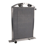 AFCO '37-'38 Ford '39 Ford Std. Aluminum Radiator Ford Engine