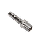 Straight Chrome Fitting 1/4