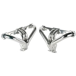S/B Chevy Tight-fit Headers For Angle Plug Heads Ahc Coated