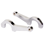 Tapered Lower Tie Rod Steering Arms Chrome