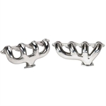 Tru-Ram B/B Chevy Stainless Steel Exhaust Manifolds - Polished