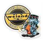 Weiand Retro Metal Sign