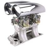 Shotgun Bill S/B Chevy Tunnel Ram Kit w/ Polished Scoop