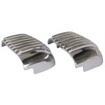 Finned '39-'48 Ford Brake Scoop - Polished