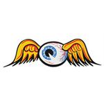 Flying Eyeball Aluminum Sign