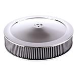 Chrome Air Cleaner w/ Washable Filter 14
