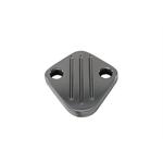 Chrome Aluminum Fuel Pump Block Off Plate