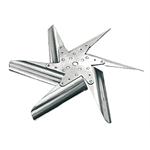 Flex Fan With Chrome Plated Center