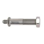 Stainless Thru-Frame Brake Fittings 2-1/4