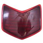 1940 Ford Taillight Lens Red